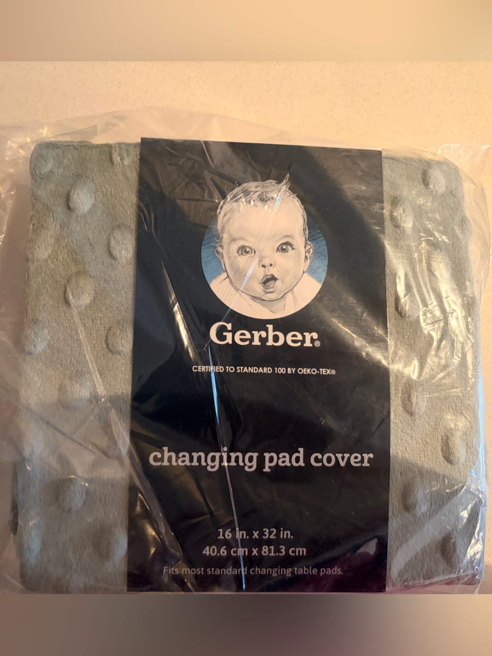 Gerber Changing Pad Cover only 16” x 32in